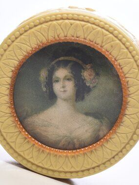 RARE Celluloid Trinket Box - Made in Germany